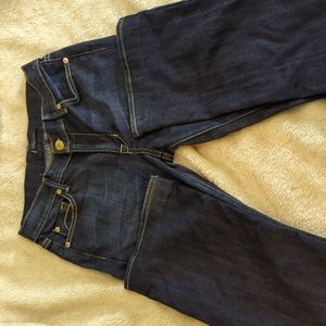 Dark denim wash. Fidelity brand. Size 28, length 30